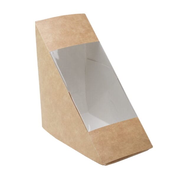 Paper Sandwich Wrap Wedges