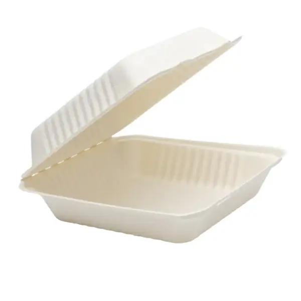 bagasse clamshell