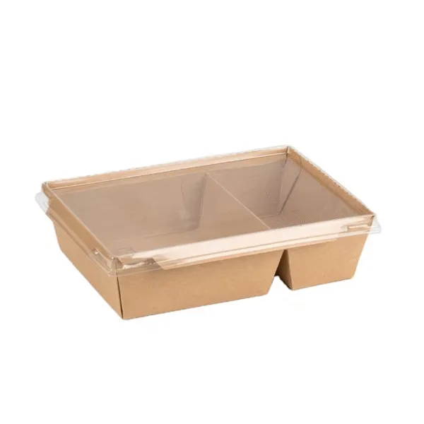 2-Compartment Take-Out Boxes
