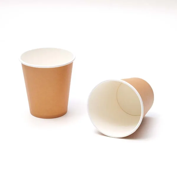 Aqueous paper cups