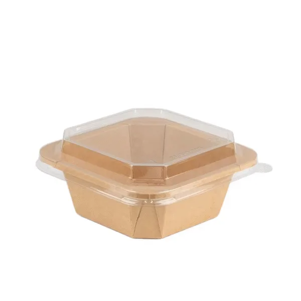 Kraft Octagonal Paper Boxes - Square