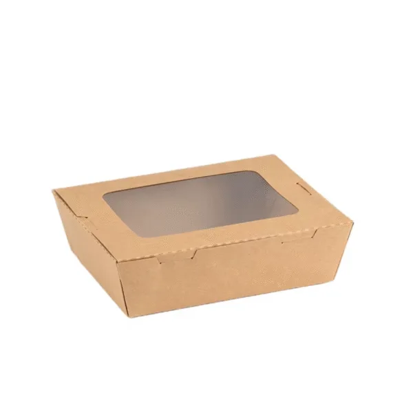 To-Go Paper Boxes with Windows