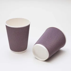 12oz ripple wall paper cups