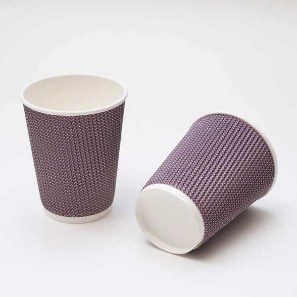 12oz ripple wall paper cups