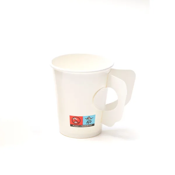paper cups with handles