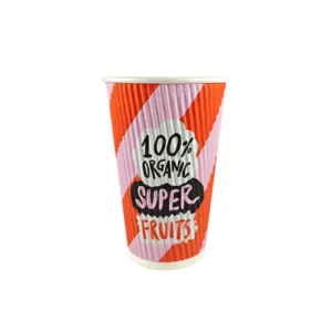 ripple wall printed paper cups