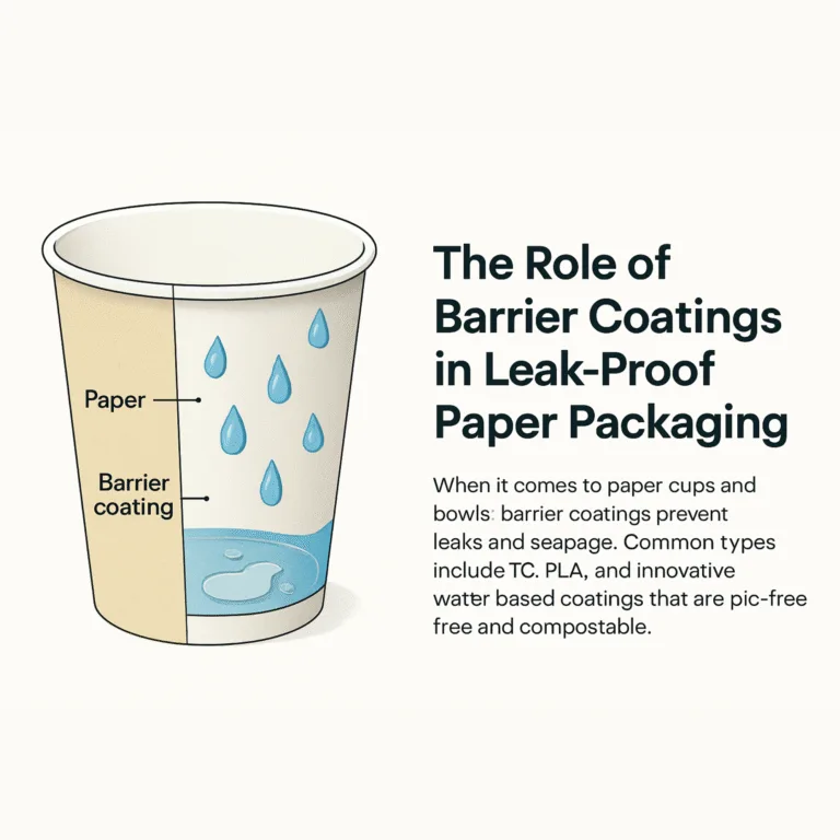 Tiptopak Paper Cups with Barrier Coating