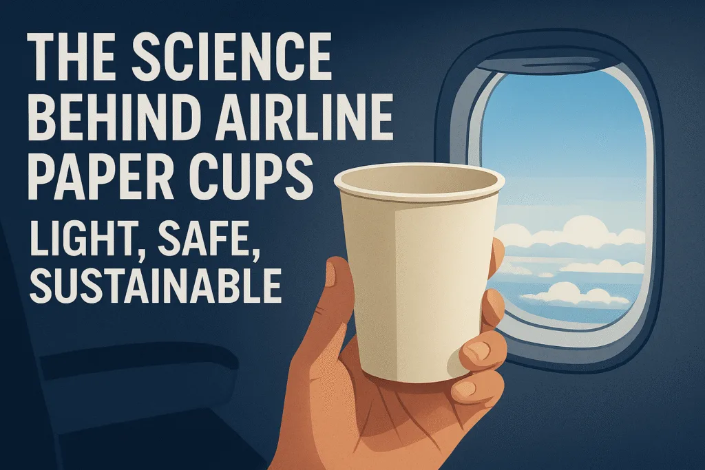 Airline Paper Cups from Tiptopak