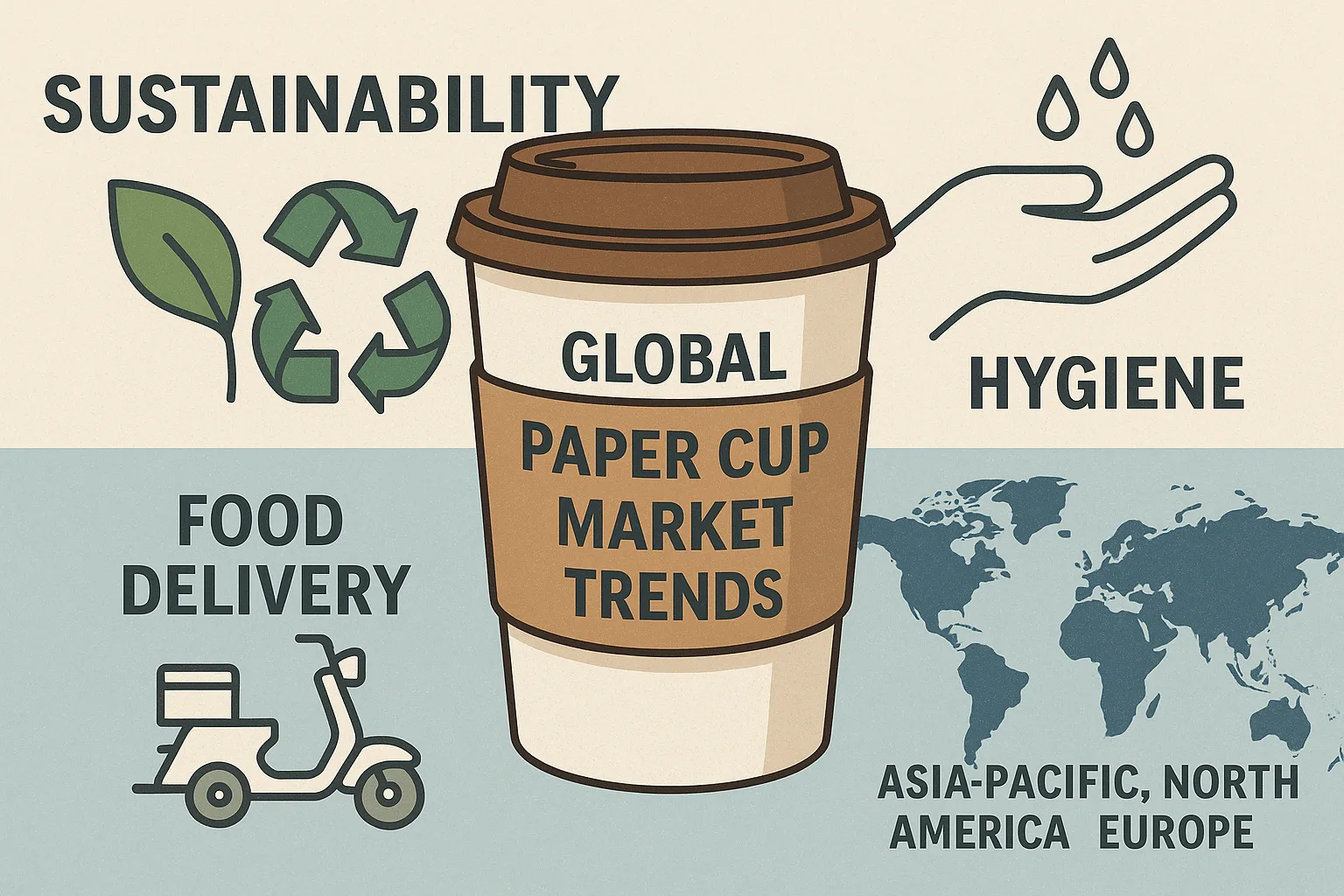 global paper cup market trends-Tiptopak-1