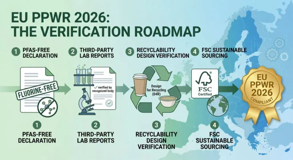 EU PPWR Explained Sourcing Compliant Paper Food Packaging 