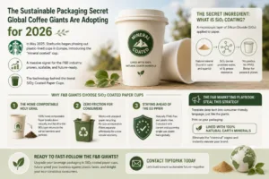 Why SiO2 Coated Paper Cups Win from Starbuck Tiptopak