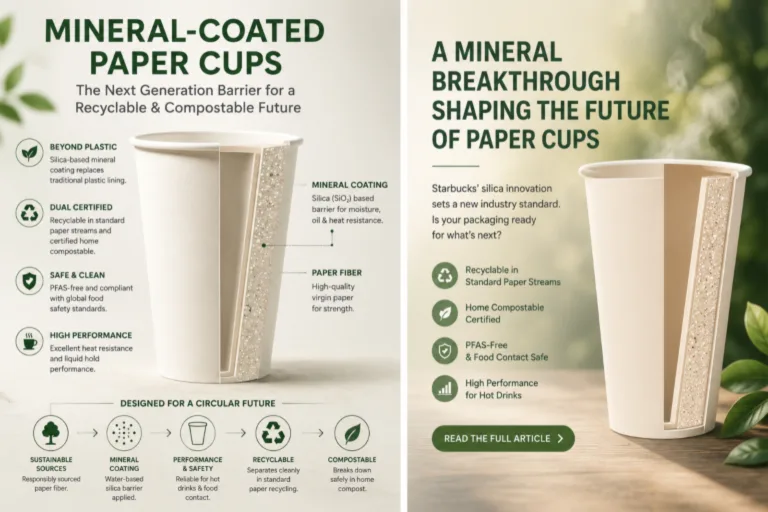 Mineral Coated Paper Cup-Tiptopak