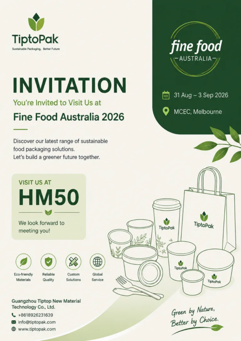 Tiptopak at Fine Food Australia 2026 Stand HM50
